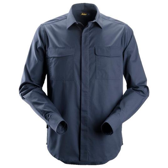 Snickers Workwear 8510 Arbeidsskjorte marineblå Marineblå Klær
