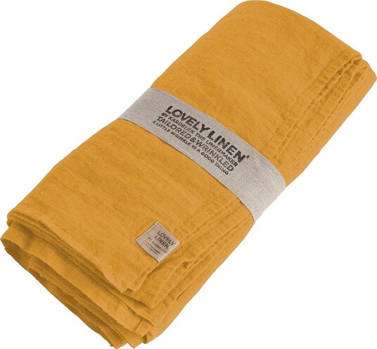 Lovely Linen Duk Lovely i vasket lin Gul Lovely Linen Duk Lovely i vasket lin Gul