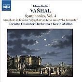 MediaTronixs Johann Baptist Vanhal : Symphonies Vol. 4 (Mallon, Toronto Co) CD (2008) Pre-Owned