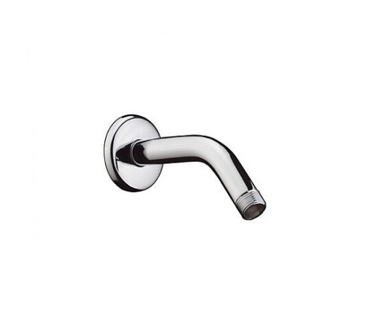 Hansgrohe Dusjbend til hodedusj 128 mm, Krom