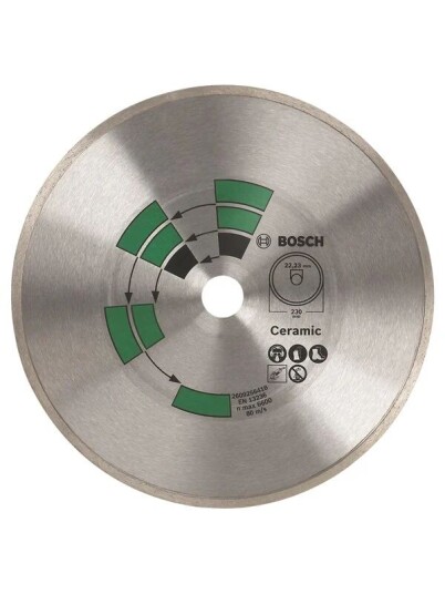 Bosch Diamantkappeskive Fliser D= 125 mm Bosch Diamantkappeskive Fliser D= 125 mm