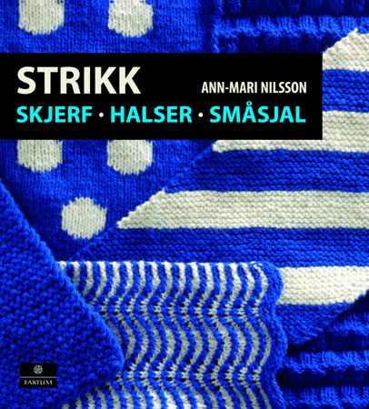 Strikk skjerf, halser, småsjal, Veldig pen bok / som ny