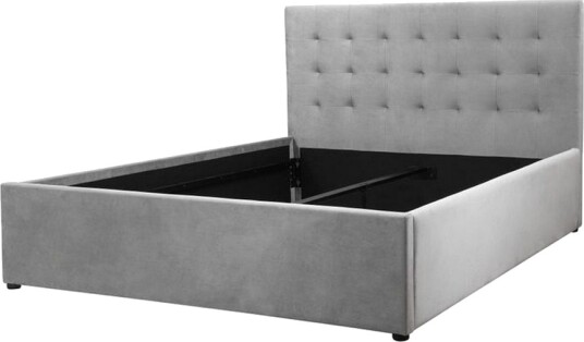 Sengeramme og sengestamme Loft24 Hamar sengeramme Grå 140x200