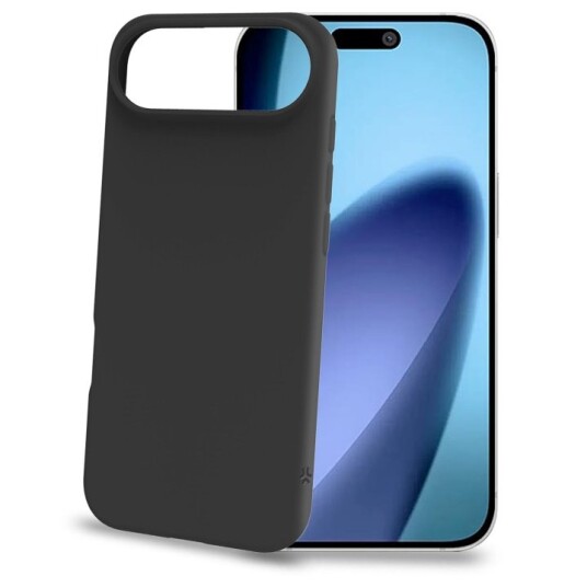 Celly Cromo Mykt Gummideksel iPhone 17 Pro - Blå