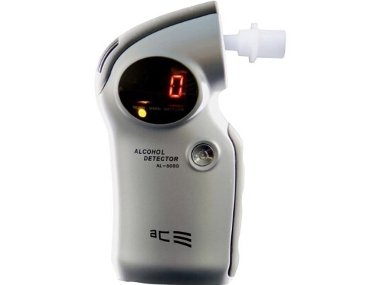 Ace Al6000 Alkoholtester Sølv 0.0 Til 4 ‰ Udskiftelig Sensor Inkl. Display Ace Al6000 Alkoholtester Sølv 0.0 Til 4 ‰ Udskiftelig Sensor Inkl. Display