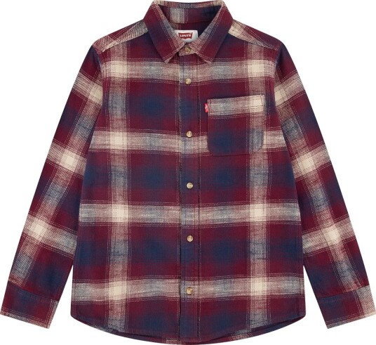 Levi"s Lw L/S Woven Top Burgundy 164