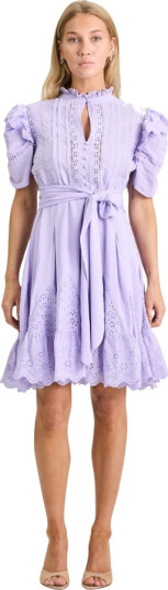 Ravn Dame Kjoler Lilla XS,
