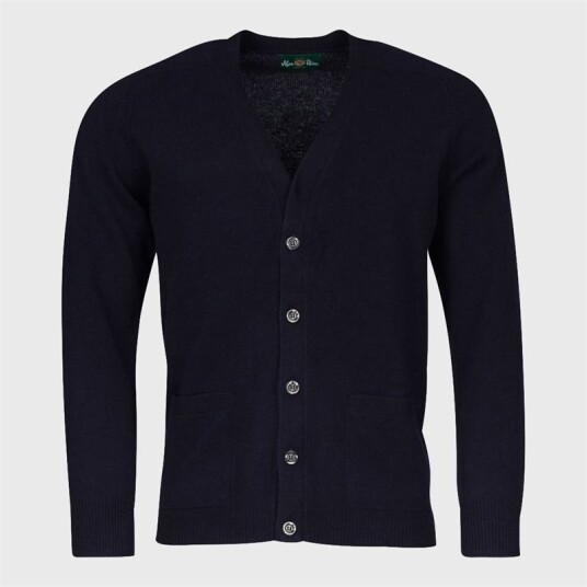 Cardigan Lambswool Navy Cardigan Lambswool Navy