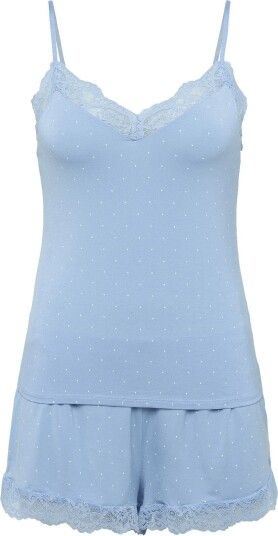 Hunkemöller Pj Cami Vis Jersey Nana Print Blue XXL