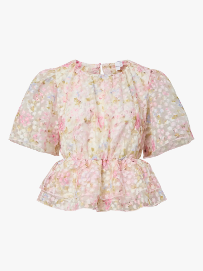Y.A.S Leanna Short Sleeve Top New Flerfarget 38 Y.A.S Leanna Short Sleeve Top New Flerfarget 38