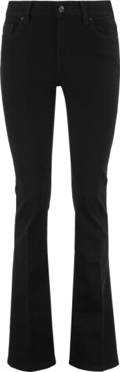 7 For All Mankind Dame Jeans Svart W26,