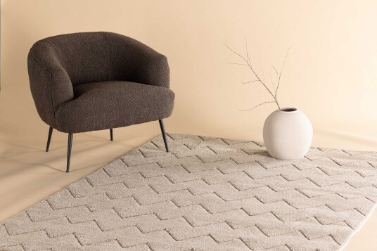 Venture Design Melle teppe Beige/ivory 230 x 160 cm Beige