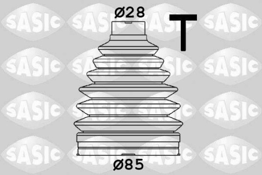 Sasic Mansjett drivaksel SASIC 1906130