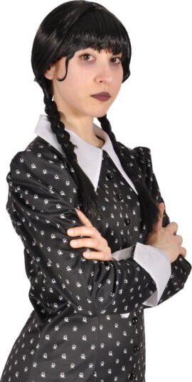 Ciao Costumes Wednesday Parykk