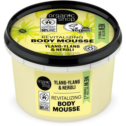 Organic Shop Body Mousse Ylang & Neroli 250 ml Organic Shop Body Mousse Ylang & Neroli 250 ml