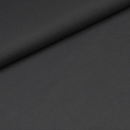 Balsløw Bomullsjersey Solid stoff 155cm 032 Mørk grå 50cm