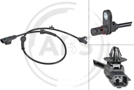 Sensor, ABS A.B.S. 30226