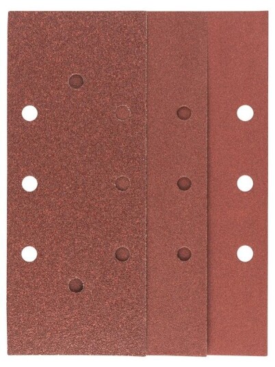 Bosch 10-delers slipepapirsett for plansliper G= 60, 120, 180