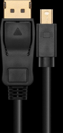 DisplayPort til Mini DisplayPort-kabel 1 m – 4K HD – Svart DisplayPort til Mini DisplayPort-kabel 1 m – 4K HD – Svart