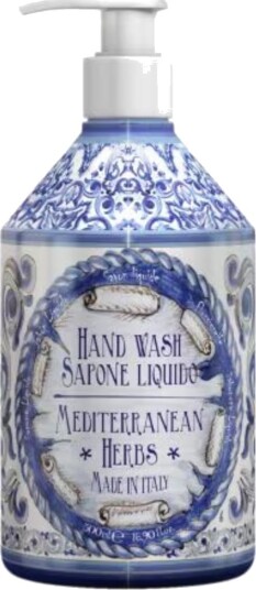 Rudy Profumi - Maioliche flytende såpe 500ml mediterranean herbs Rudy Profumi - Maioliche flytende såpe 500ml mediterranean herbs