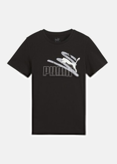 Puma Ess+ Logo Lab Summer Tee B Puma Black 128 T-Shirts