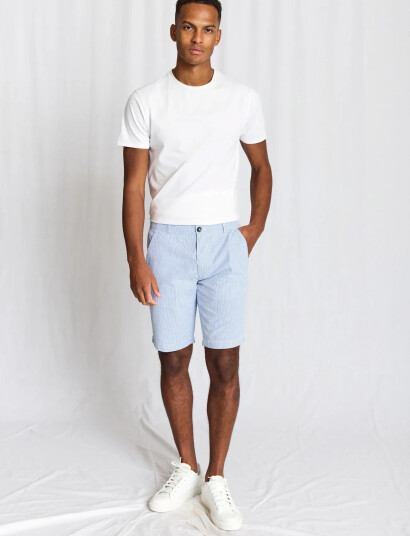 Bruun & Stengade Bs Elio Regular Fit Shorts Blue 38