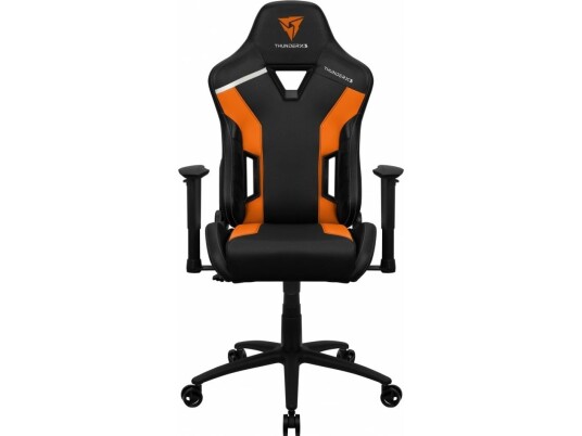 Thunderx3 Tc3 Universal Gaming Stol Polstret Sete Svart - Oransje Tc3 Tiger Orange