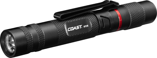 Coast Hp2r Genopladelig Inspektionslygte Med Fokus Og Bidestykke, 280 Lumen