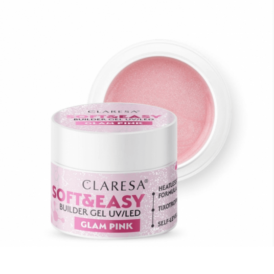 Claresa Soft & Easy Builder Gel Glam Pink 45g