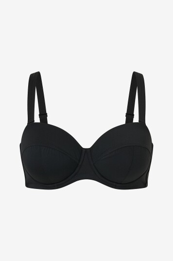 Zizzi Balconette BH lJill Strapless Padded Bra Svart Zizzi Balconette BH lJill Strapless Padded Bra Svart