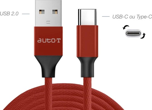 AUTO-T 540347 USB-ladekabel