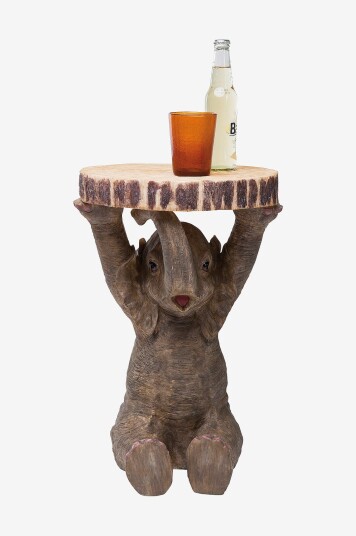 KARE Design Sidebord Elefant Brun KARE Design Sidebord Elefant Brun
