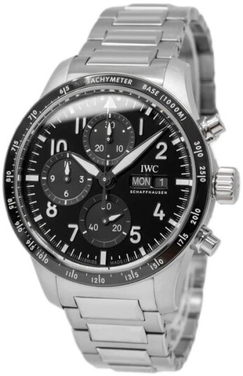 IWC Herreklokke IW388304 Pilots Sort/Titan Ø41 mm