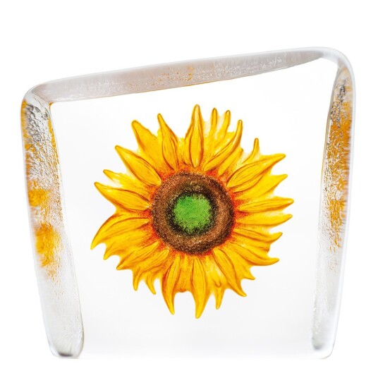 Målerås - Floral Fantasy Solros Skulptur 9 cm gul Målerås - Floral Fantasy Solros Skulptur 9 cm gul