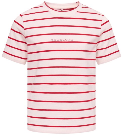 Kids Only T skjorte KogHelle Tomat/Cloud Danser/Trykk Nice Kids Only 7 8 år 122 128 T skjorte Hvit Rød Kids Only T skjorte KogHelle Tomat/Cloud Danser/Trykk Nice Kids Only 7 8 år 122 128 T skjorte Hvit Rød