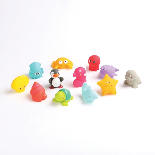 Ludi Bath animals 12 pcs LU2174