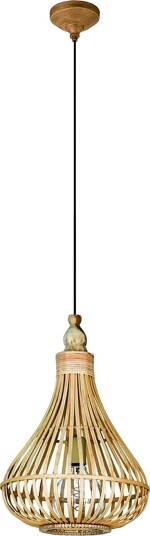 EGLO Pendellampe Amsfield 350 mm Brun Takpendler
