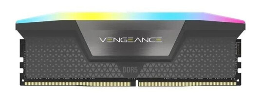 Corsair Vengeance RGB DDR5-5200 - 16GB - CL40 - Single Channel (1 pc) - Intel XMP - Black with RGB