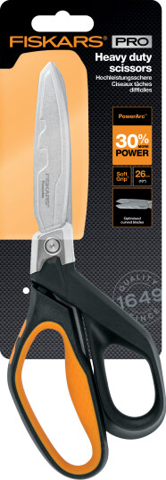 Fiskars PowerArc Heavy Duty Saks 26 cm med Ergonomisk Design
