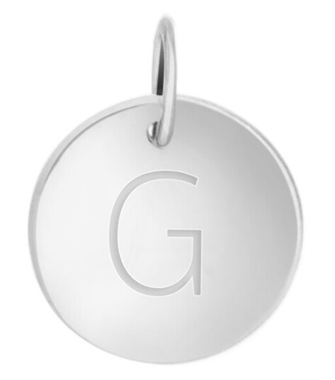 Pan Jewelry, Anheng i sølv med bokstav G