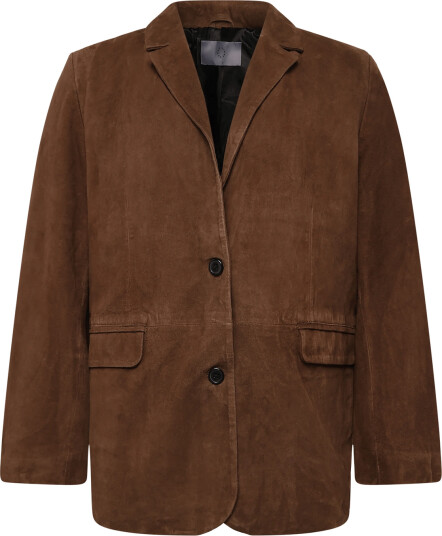 Human Scales Tova Suede Jacket Brown M