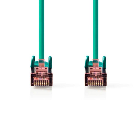 Nedis CAT6 Nettverkskabel RJ45 Hann S/ftp 1,00 M Runde LSZH Grønn Merkelapp Nedis CAT6 Nettverkskabel RJ45 Hann S/ftp 1,00 M Runde LSZH Grønn Merkelapp