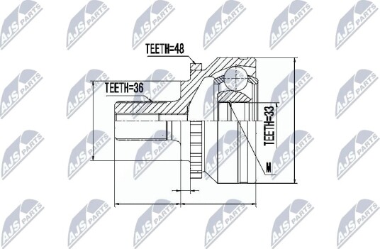 Drivledd NTY NPZ-VV-012