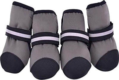 Potesokker med Lycra pluss fløyel sklisikker såle 9.0/8.0cm Grå