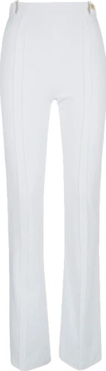 Elisabetta Franchi Dame Bukser Hvit L,