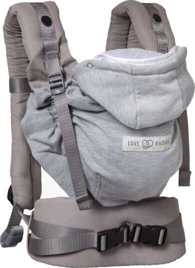 Love Radius HoodieCarrier 2 Bæresele Athletic Grey Love Radius HoodieCarrier 2 Bæresele Athletic Grey