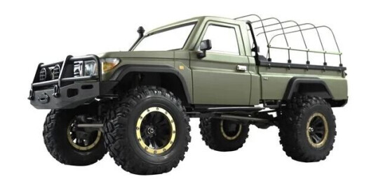 Amewi AMX Rock RCX8BS Scale Crawler Pick Up 1:8 RTR Military Green