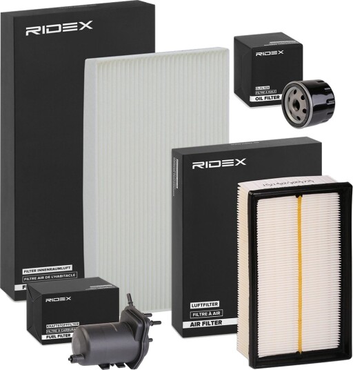Filtersett RIDEX 4055F29715