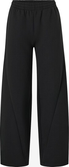 Champion   Sweatpants Barrel Leg Drawstrings Pants   Svart