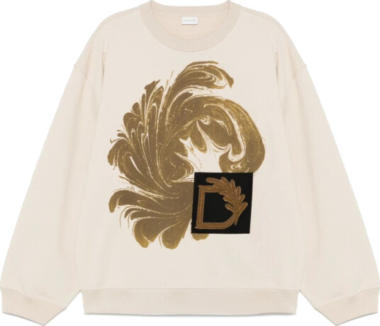 Dries Van Noten Herre Gensere & Hettegensere Beige M,